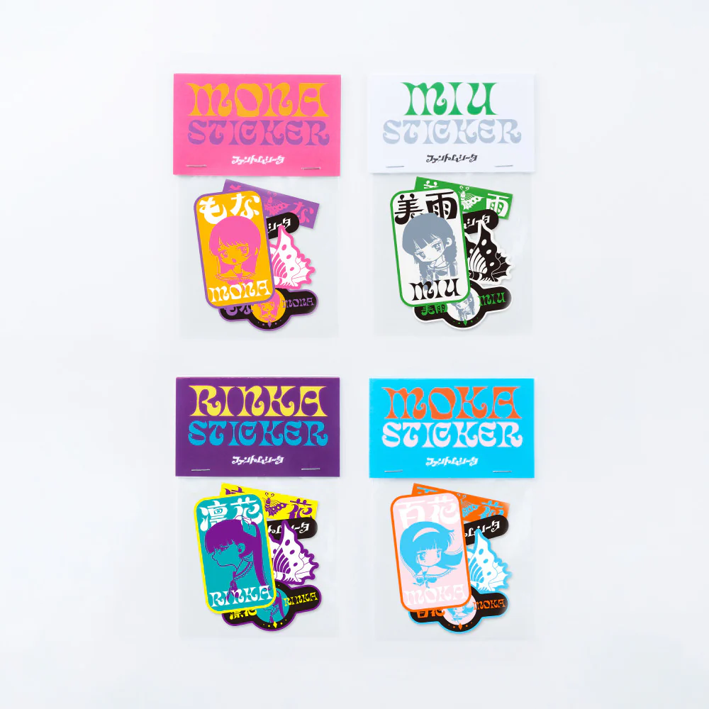 【Phantom Siita】NAME STICKER PACK (MONA) [GOODS] - Image 2