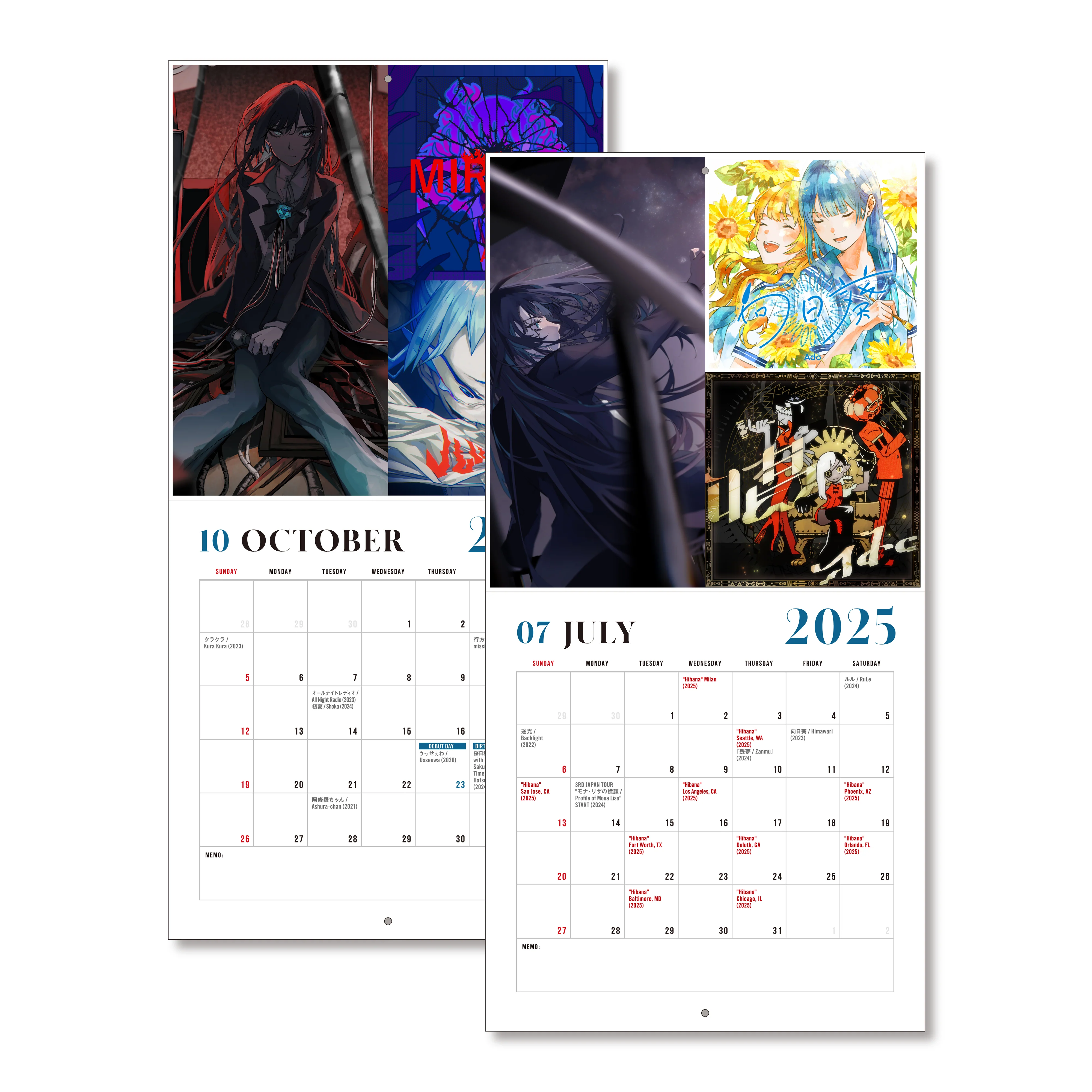 Ado Official Calendar 2025 [GOODS] - Image 2